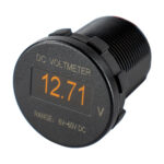 SEA DOG ROUND OLED VOLTMETER