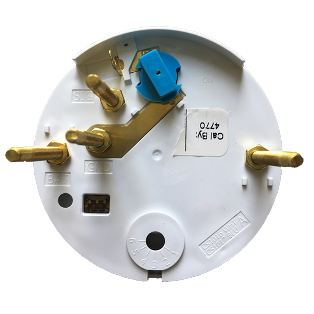 FARIA DRESS WHITE 4" GPS (SPEEDOMETER 60 MPH) STUDDED - Image 3