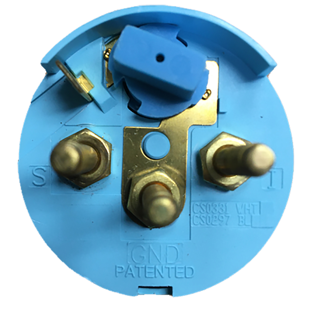 FARIA EURO BLACK 2" WATER TEMP GAUGE - METRIC (120C) - Image 3