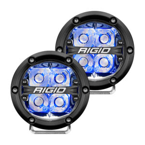 RIGID INDUSTRIES 360-SERIES 4" LED OFF-ROAD SPOT W/ BLUE