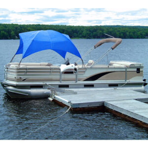 TAYLOR MADE PONTOON EASY-UP SHADE TOP PACIFIC BLUE