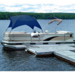 TAYLOR MADE PONTOON EASY-UP SHADE TOP NAVY
