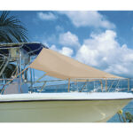 TAYLOR MADE T-TOP BOW SHADE 7'L X 102"W SAND
