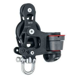HARKEN 45MM SINGLE ELEMENT BLOCK W/ FIDDLE & SWIVEL W/