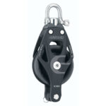 HARKEN 60MM SINGLE ELEMENT BLOCK W/ SWIVEL & BECKET