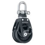 HARKEN 60MM DOUBLE ELEMENT BLOCK W/ SWIVEL