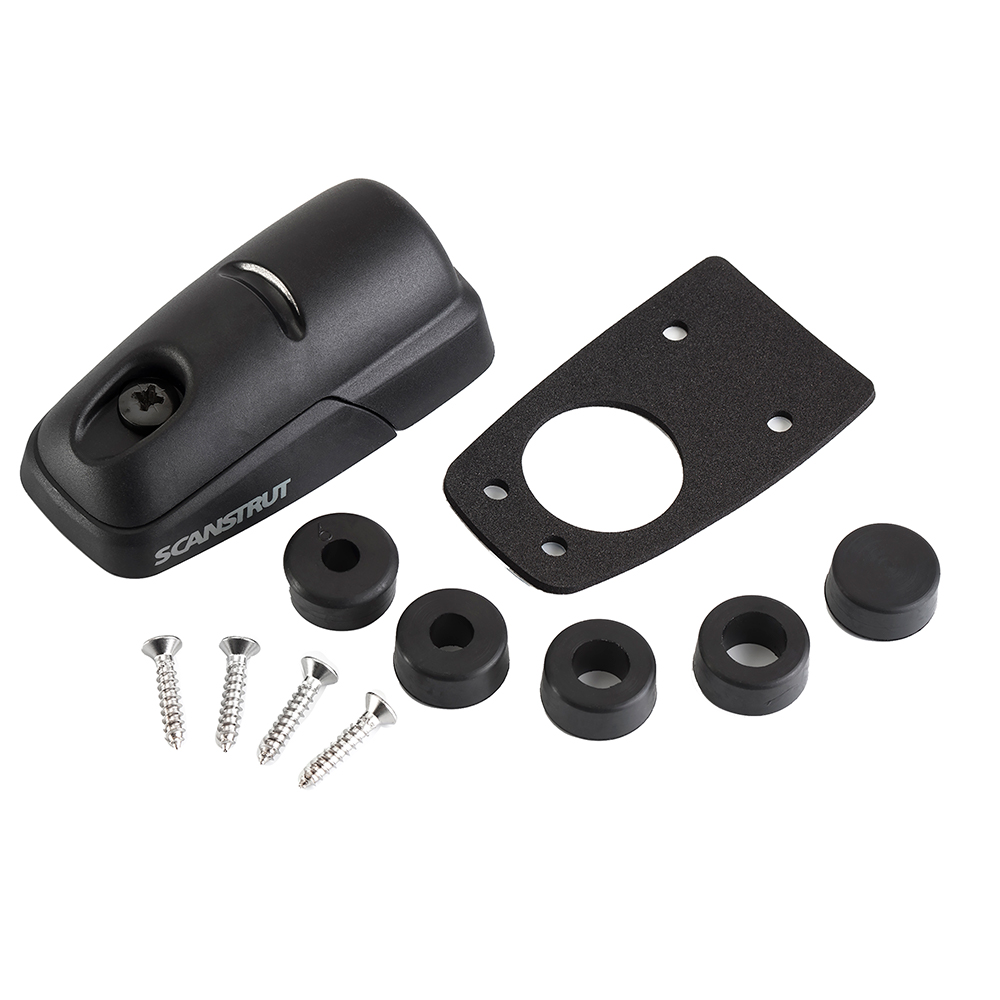 SCANSTRUT BLACK HORIZONTAL DECK SEAL CONNECTOR FOR CABLES - Image 2