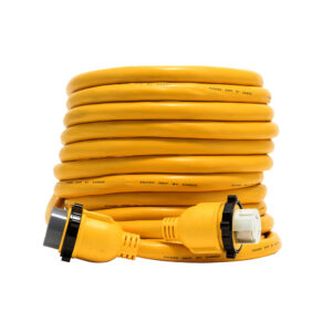 CAMCO POWERGRIP MARINE EXT CORD 50' 50AM LOCKING / 30AF