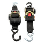 CAMCO TIE DOWN STRAPS 2" WIDTH 6" DUAL HOOKS
