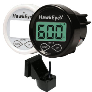 HAWKEYE DEPTHTRAX 2BX IN DASH DIGITAL DEPTH & TEMP GAUGE