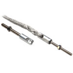 C. SHERMAN JOHNSON SPLICE EYE W/ THREADED STUD 5/16" - 24 X