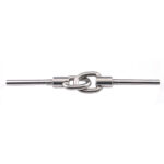 C. SHERMAN JOHNSON DOUBLE THREADED GATE EYE FOR 1/8"