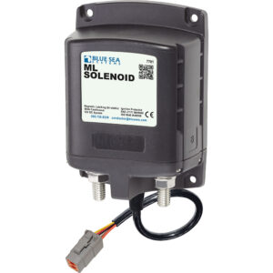 BLUE SEA 7701100 ML SOLENOID 12V 500A W/ DEUTSCH CONNECTOR