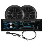 BOSS AUDIO MCBK634B.6 PACKAGE W/ MR634UAB 2 MR6B SPEAKERS