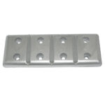 TECNOSEAL MAGNESIUM PLATE ANODE 7.5" X 2.75" X 1/2"