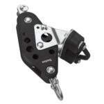 BARTON MARINE SIZE 5 FIDDLE SWIVEL CAM AND BECKET BLOCK