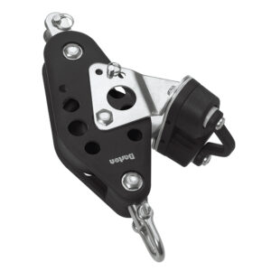 BARTON MARINE SIZE 5 FIDDLE SWIVEL CAM AND BECKET BLOCK