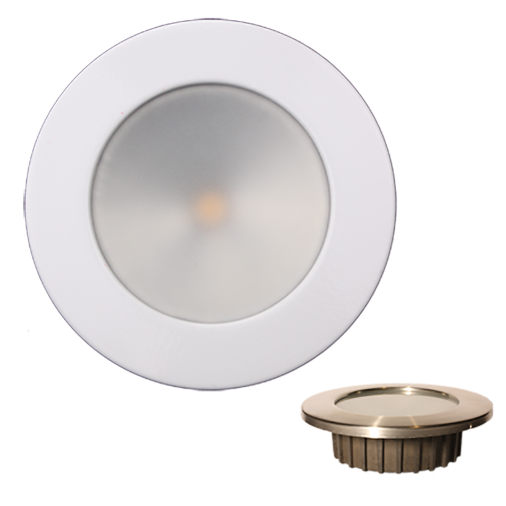 LUNASEA ZERO EMISSION RECESSED LIGHT - WARM WHITE/RED W/