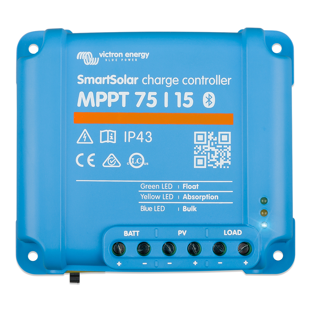 VICTRON SMARTSOLAR MPPT 75/15 SOLAR CHARGE CONTROLLER