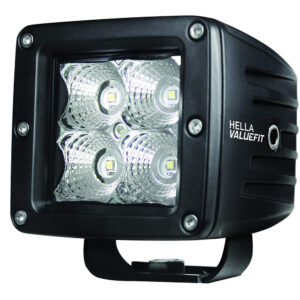 HELLA VALUE FIT BLACK 4 LED  CUBE FLOOD LIGHT