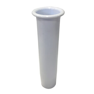 TIGRESS LIPPED INSERT FOR 10" FLARED ROD HOLDER - WHITE