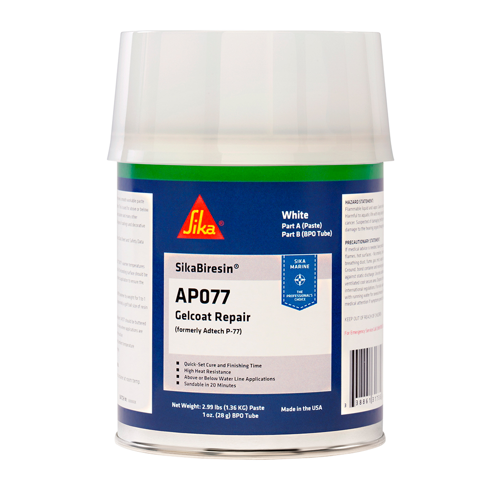 SIKA SIKABIRESIN AP077 BPO KIT WHITE - QUART