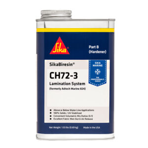 SIKA SIKABIRESIN CH72-3 SLOW CURE PALE AMBER - QUART