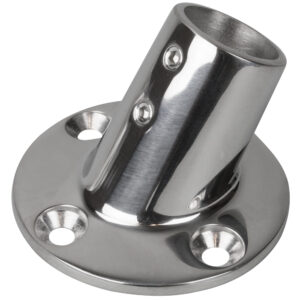 SEA DOG RAIL BASE FITTING 2 3/4" ROUND BASE 60 DEGREE
