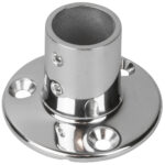 SEA DOG RAIL BASE FITTING 2 3/4" ROUND BASE 90 DEGREE