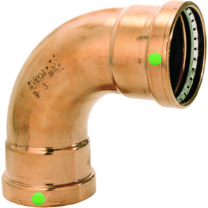 VIEGA PROPRESS 2-1/2" 90 DEGREE COPPER ELBOW - DOUBLE