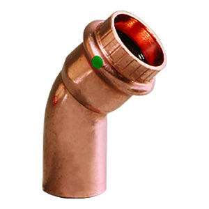 VIEGA PROPRESS 1-1/2" 45 DEGREE COPPER ELBOW