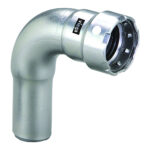 VIEGA MEGAPRESS 1/2" 90 DEGREE STAINLESS 304 ELBOW