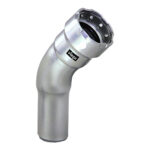 VIEGA MEGAPRESS 3/4" 45 DEGREE STAINLESS 304 ELBOW