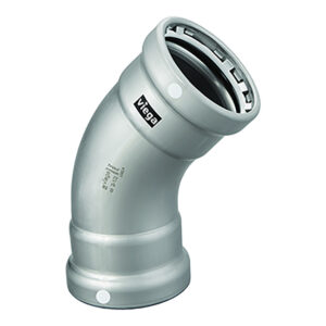 VIEGA MEGAPRESS 2-1/2" 45 DEGREE CARBON STEEL ELBOW W/