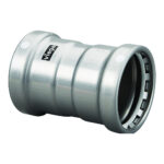 VIEGA MEGAPRESS 2-1/2" CARBON STEEL COUPLING W/ STOP