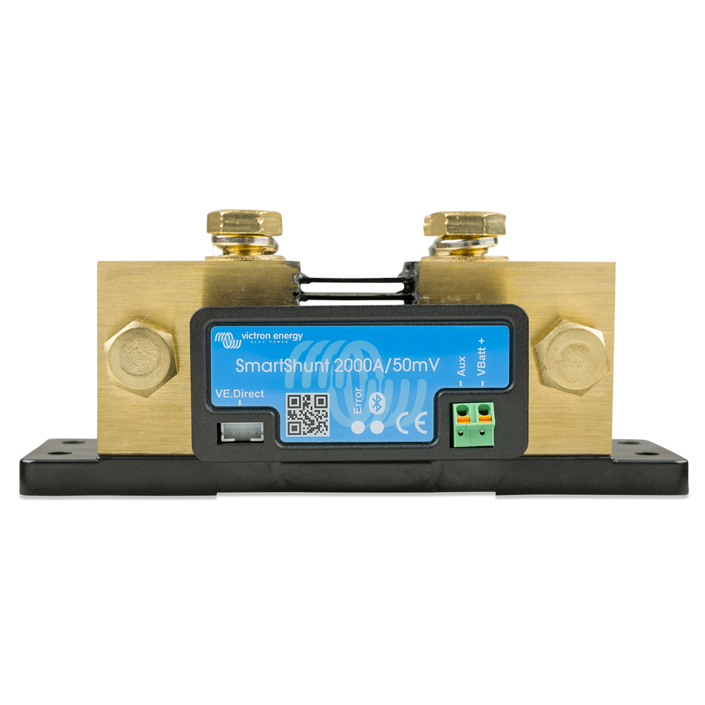 VICTRON SMARTSHUNT 2000A/50MV BLUETOOTH BATTERY MONITOR