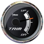 FARIA PLATINUM 2" TRIM GAUGE F/ MERCURY/MARINER/MERCRUISER/