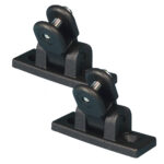 CARVER BLACK DECK HINGE NYLON PAIR