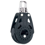 HARKEN 40MM CARBO SINGLE RATCHET BLOCK W/ SWIVEL