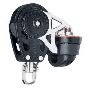 HARKEN 40MM CARBO SINGLE RATCHET BLOCK W/ SWIVEL