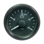 VDO SINGLEVIU 52MM (2-1/16")  VOLTMETER F/ 12V SYSTEMS