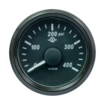VDO SINGLEVIU 52MM (2-1/16") OIL PRESSURE GAUPSI W/ HARNESS