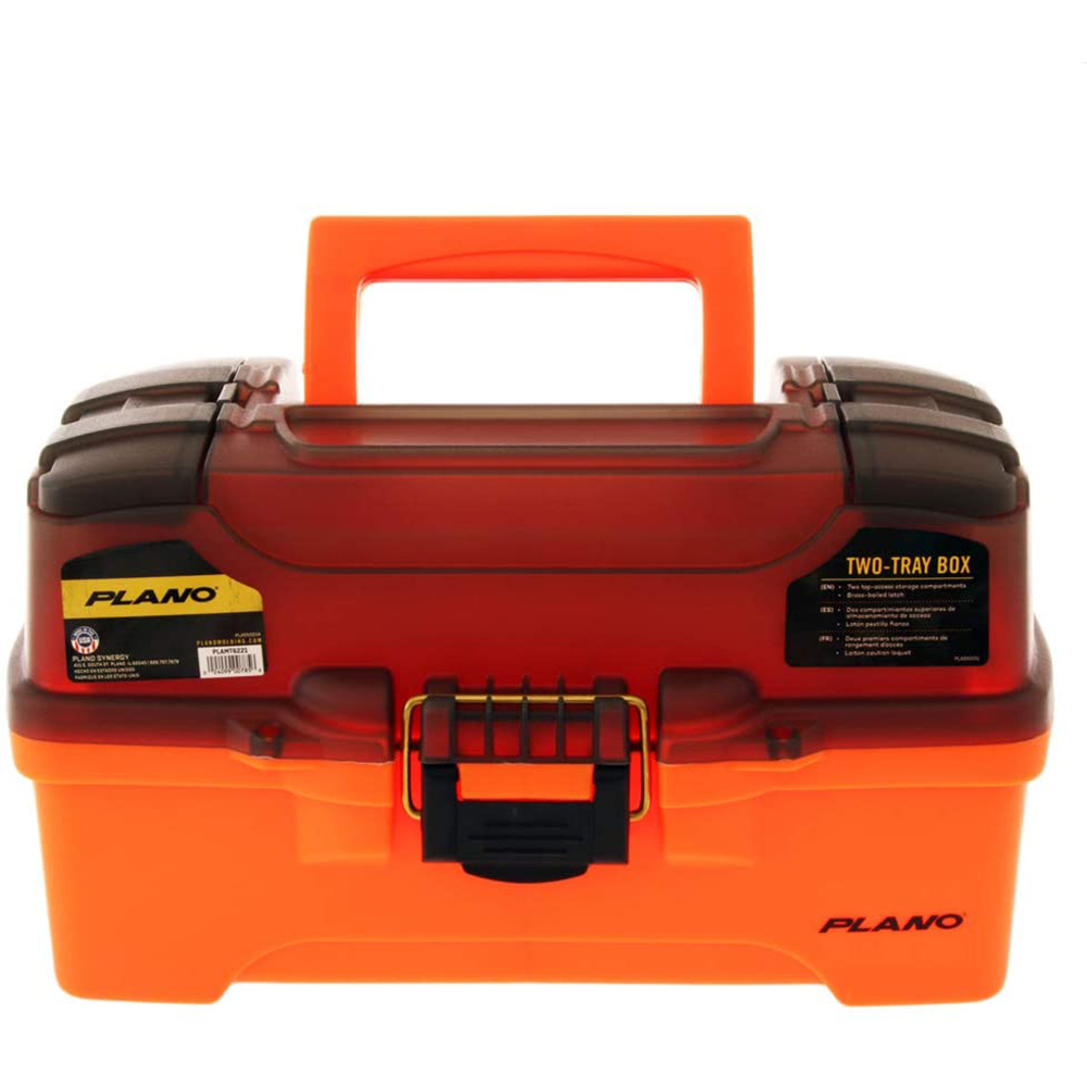 PLANO 2 TRAY TACKLE BOX WITH DUEL TOP ACCESS - Image 2