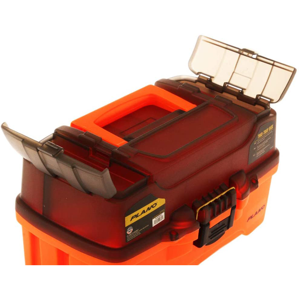 PLANO 2 TRAY TACKLE BOX WITH DUEL TOP ACCESS - Image 3