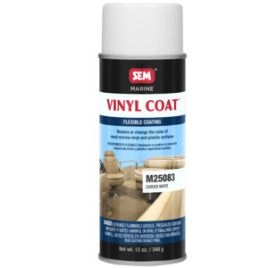 SEM M25083 VINYL COAT CARVER WHITE 12OZ