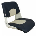 SPRINGFIELD SKIPPER STANDARD SEAT FOLD DOWN WHITE/BLUE