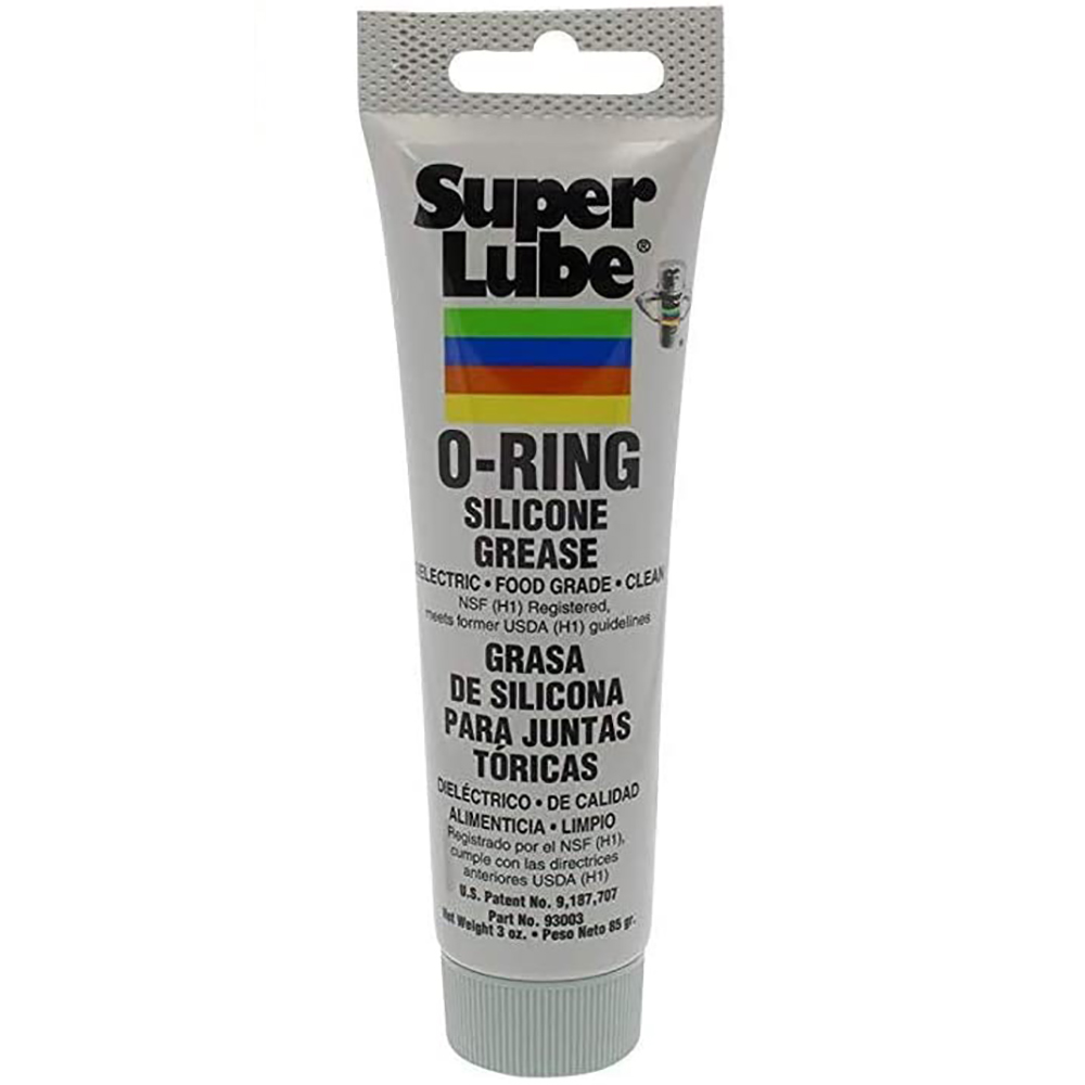 SUPER LUBE 3 OZ. TUBE O-RING SILICONE GREASE