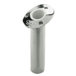 CE SMITH PKG. FLUSH MT ROD  HOLDER 15 DEG S/S W/CAST