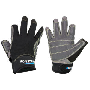 RONSTAN STICKY RACE GLOVE 3 FINGER BLACK M