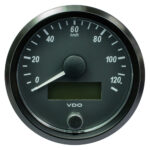 VDO SINGLEVIU 80MM (3-1/8") SPEEDOMETER - 140 MPH